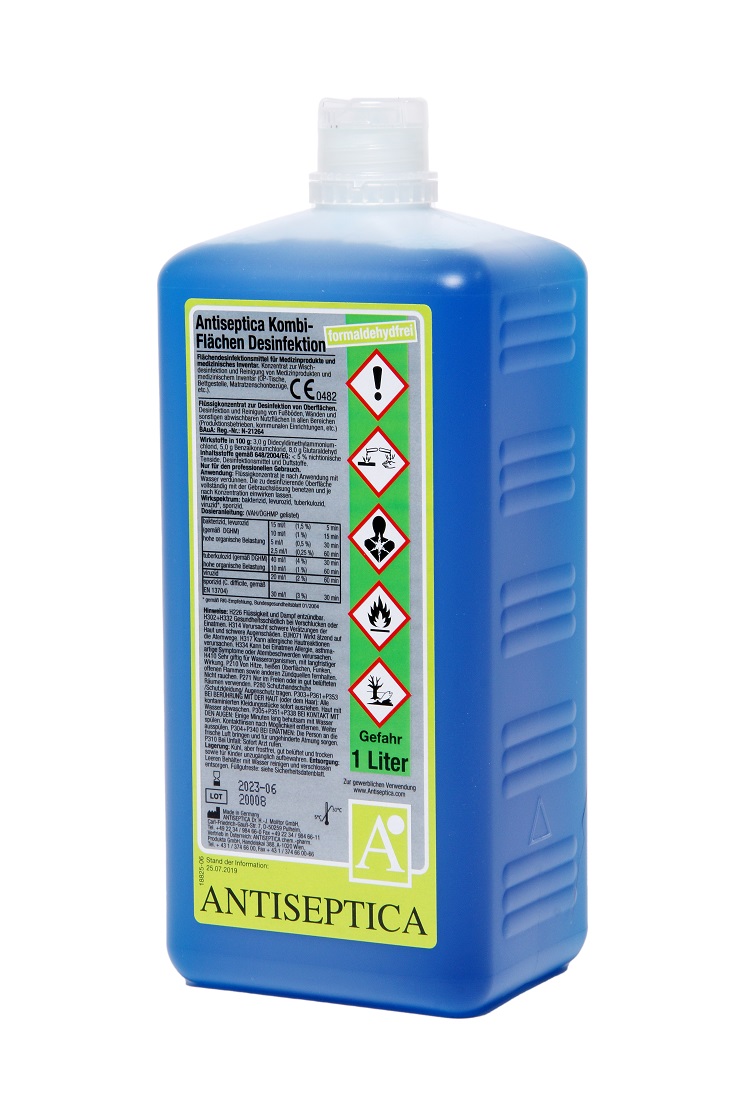 Antiseptica Kombi - Flächendesinfektion